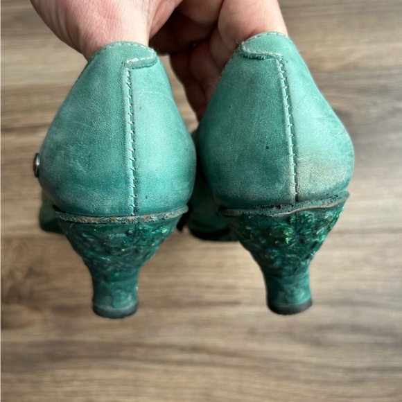 Neosens Turquoise Kitten Heels | 39 - Picture 5 of 9